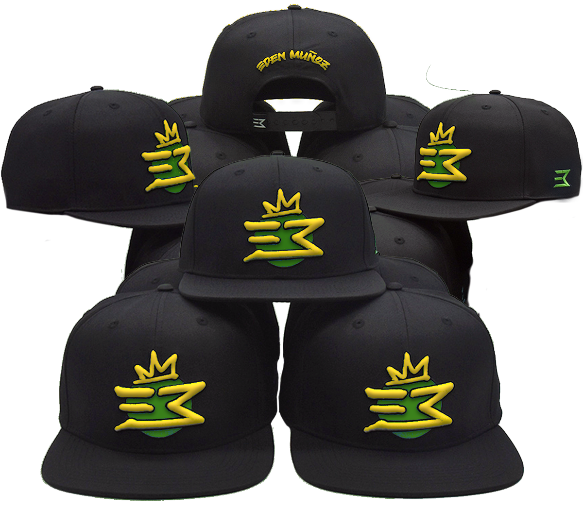 EM Gorra Verde Amarillo