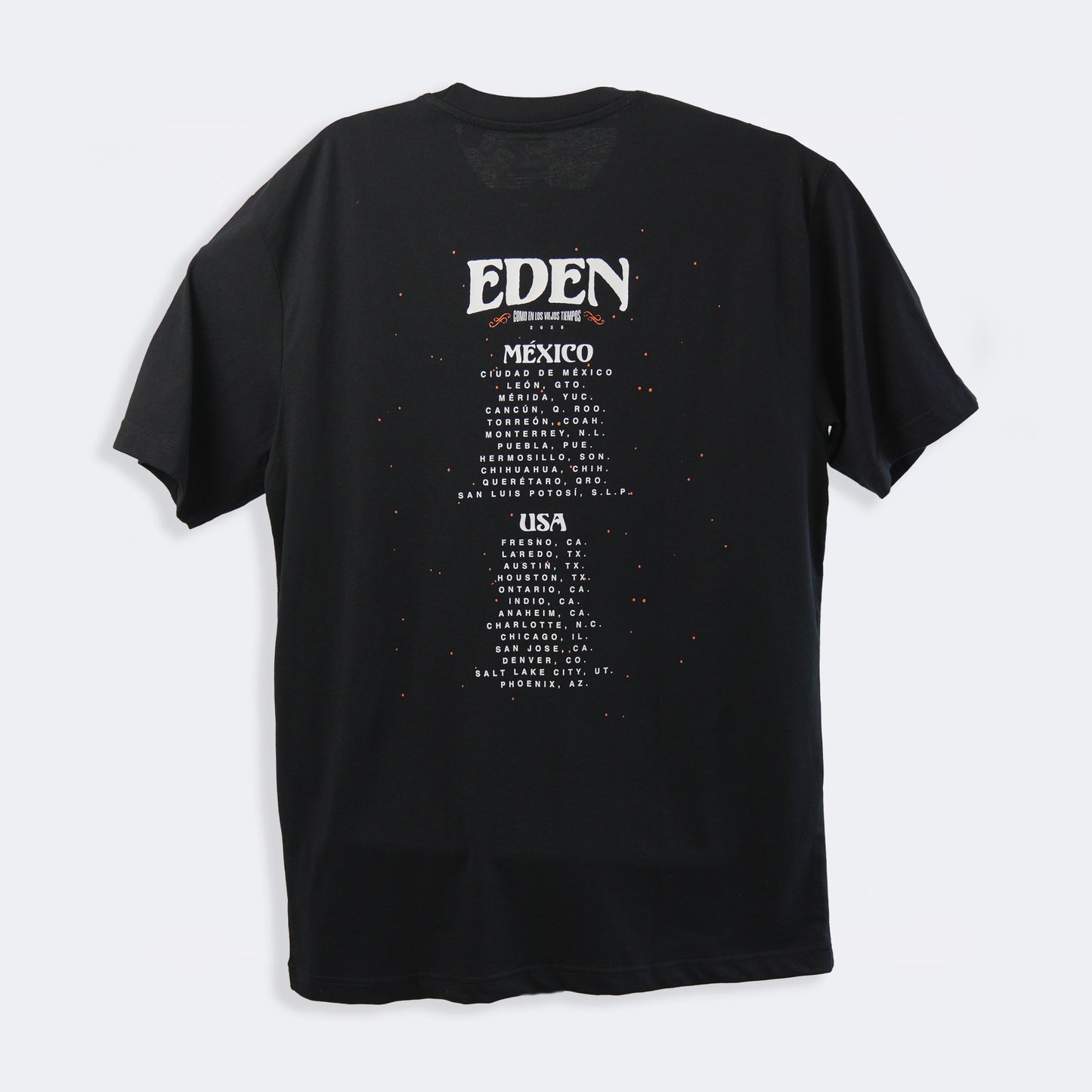 Playera Tour Como en los viejos tiempos